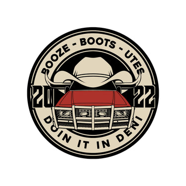 Deni Ute Muster 2022 Sticker